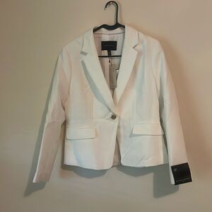 Banana Republic white blazer size 8 petite